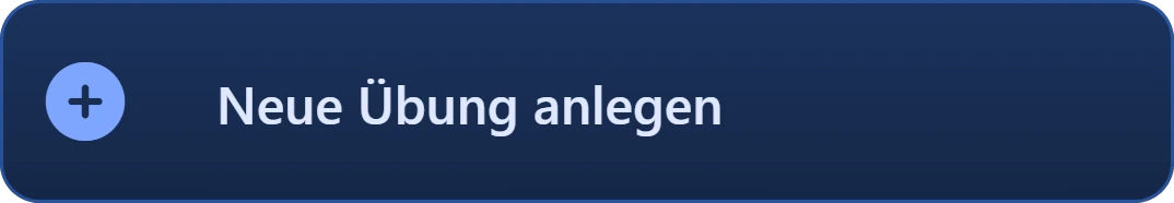 Neue Übung anlegen
